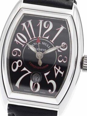 FRANCK MULLER Conquistador 8002LSC Date Black Dial Automatic Ladies Watch_954743